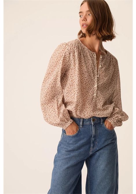 Des Petits Hauts Women's Elodia Melodie Floral Print Cotton Voile Blouse Des Petits Hauts |  | 1H260465IM324